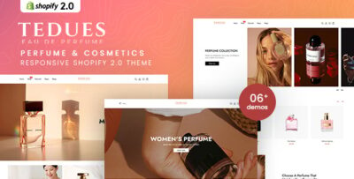 Tedues - Perfume & Cosmetics Shopify 2.0 Theme