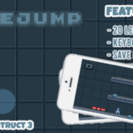 Telejump Pixel HTML5 Game in Construct 3