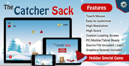 The Catcher Sack - HTML5 Game