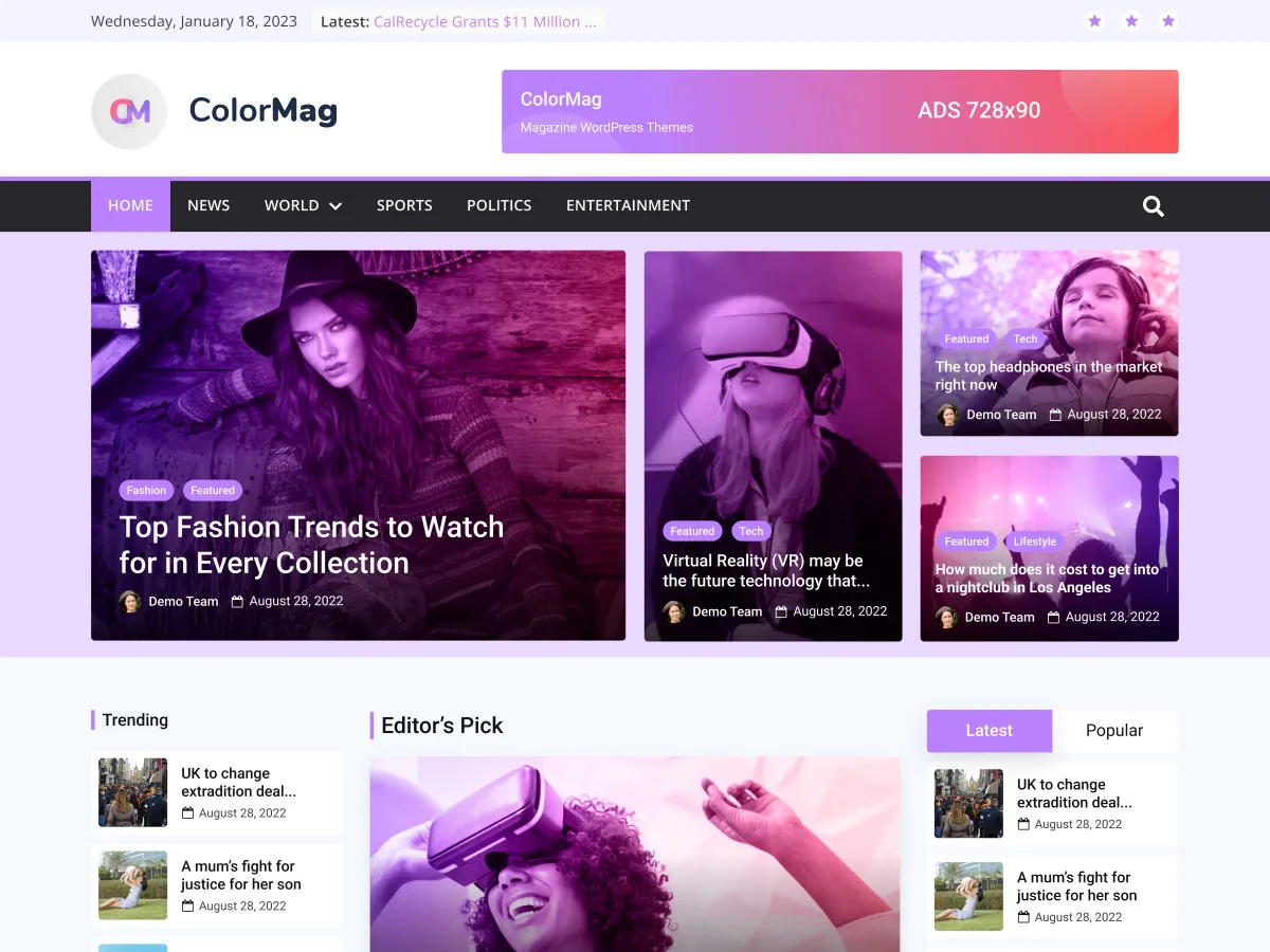 ThemeGrill - ColorMag Pro ThemeGrill - ColorMag Pro