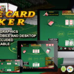Three Card Poker - HTML5 Casino Game