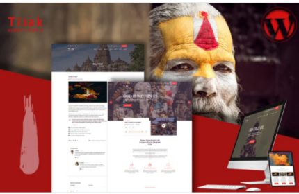 Tilak Hindu Temple WordPress Theme