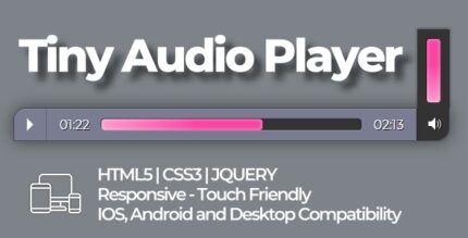 Tiny Audio Player (HTML5CSS3JQUERY)