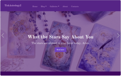 TishAstrology - Astrology WordPress Theme