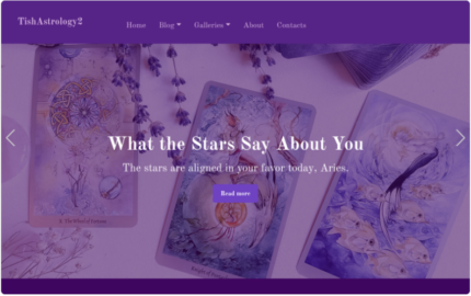 TishAstrology – Astrology WordPress Theme