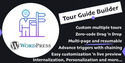 Tour Guide Builder for WordPress– Zero-Code Onboarding and Walkthroughs