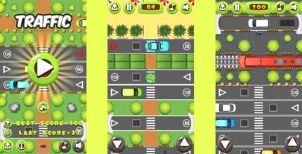 Traffic - HTML5 Game, Mobile Version+AdMob!!! (Construct 3 Construct 2 Capx)