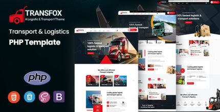 Transfox - Transport & Logistics PHP Template