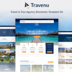 Travenu - Travel & Tour Agency Elementor Template Kit