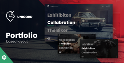 Unicord Creative Portfolio for Freelancers & Agencies