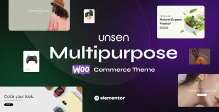 Unsen Store and Fashion Boutique Multipurpose WordPress Theme