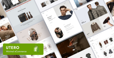 Utero - Minimalist & Modern eCommerce Shopify 2.0 Theme