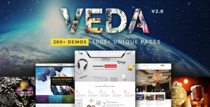 VEDA - MultiPurpose WordPress Theme