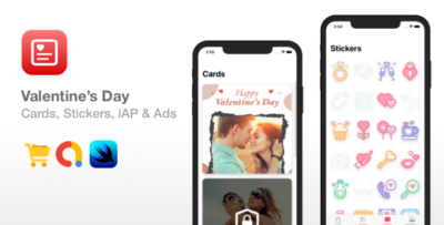 Valentine's Day - Cards, Stickers, Wallpapers, iAPs