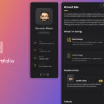 Vcard – Resume CV Portfolio WordPress Theme