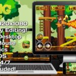 Viking Escape - HTML5 Game, Mobile Version+AdMob!!! (Construct 3 Construct 2 Capx)