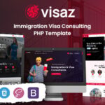 Visaz - Immigration Visa Consulting PHP Template