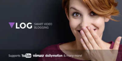 Vlog - Video Blog Magazine WordPress Theme