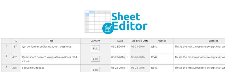 WP Sheet Editor - WooCommerce Products (Premium) WP Sheet Editor - WooCommerce Products (Premium)
