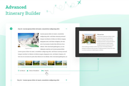 WP Travel Engine – Advanced Itinerary Builder