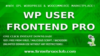 WP User Frontend Pro WordPress Plugin