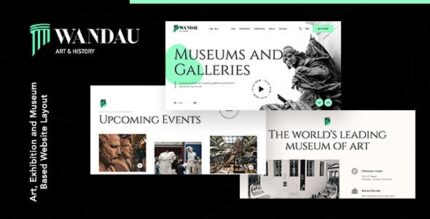 Wandau Art & History Museum WordPress Theme