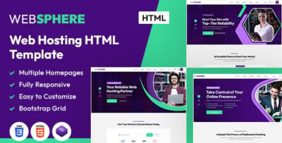 WebSphere Web Hosting HTML Template