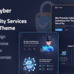 WhizCyber Cyber Security WordPress Theme
