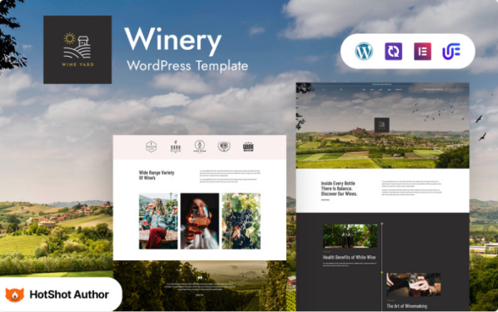 WineYard - Wine And Winery WordPress Theme