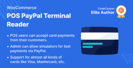 WooCommerce POS PayPal Terminal Reader