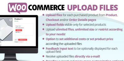 WooCommerce Upload Files