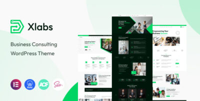 Xlab - Business Consulting WordPress Theme