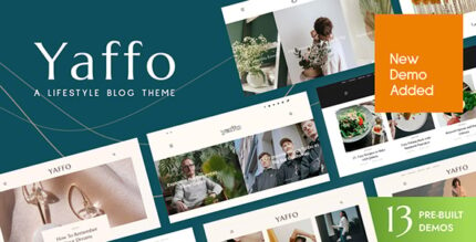 Yaffo - A Lifestyle Personal Blog WordPress Theme