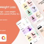 Yoga Workout Challenge - Lose weight yoga exercise with admin panel Flutter 3.x (Android, iOS)