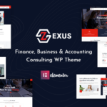 Zexus - Accounting and Consulting Business WordPress Theme