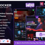 Zocker - E-Sports Online Gaming Clan News WordPress Theme