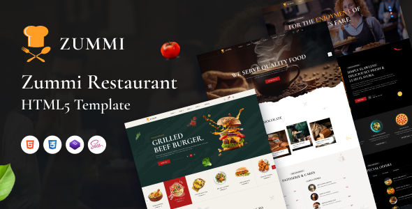 Zummi - Restaurant & Cafe Bootstrap HTML5 Template Zummi - Restaurant & Cafe Bootstrap HTML5 Template