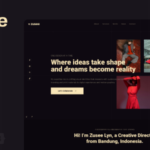 Zusee - Personal Portfolio WordPress Theme