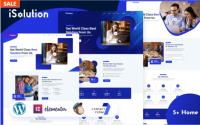 iSolution - IT Solution & IT Services Technology WordPress Theme