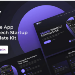 iZPAY - Mobile App & Fintech Startup Elementor Template Kit