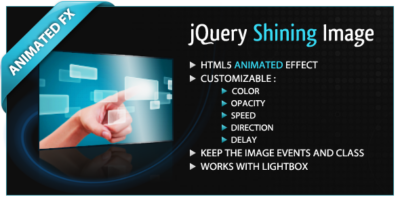 jQuery Shining Image