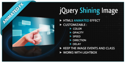 jQuery Shining Image