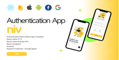niv Authentication React Native App Template