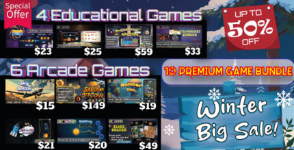 10 HTML5 Games Mega Bundle Construct 3