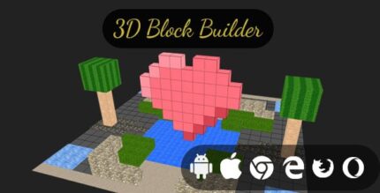 3D Block Builder - Cross Platform Creative Builder Game