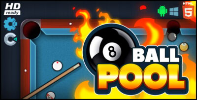 8-Ball Pool HTML5 Game Construct 23