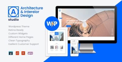 AStudio Interior Design and Architecture WordPress Theme