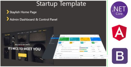 AgencyST - Angular 10 .Net Core Startup Template - Admin Panel & Stylish Home Page