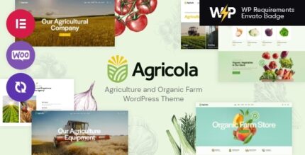 Agricola - Agriculture and Organic Farm WordPress Theme