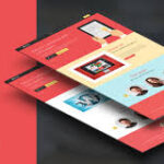 Alfat Super Flat Landing Page WordPress Theme